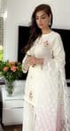 Asma  Cotton Suit with Plazoo